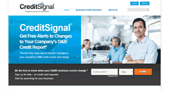 Desktop Screenshot of creditsignal.com